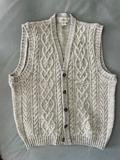 vintage ll bean wool vest