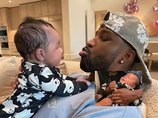 Khloe Kardashian Reveals Her Son's Face For First Time in his baby daddy Tristan Thompson's 32nd Touching Birthday Tribute