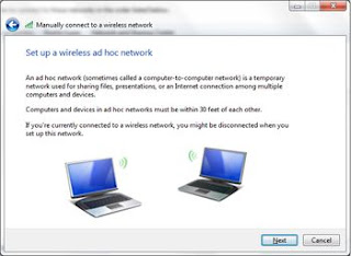 setup wireless wifi adhoc