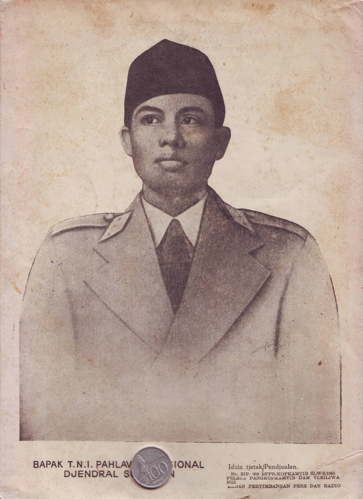 LUKITO KERTAS Jendral Soedirman