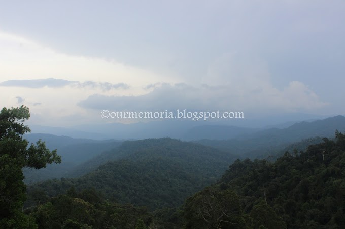 Pemandangan Hentian Puncak Banjaran Titiwangsa