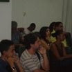 detalhe  da  conferência "Compromissos  do  arte educador  e do  artista"