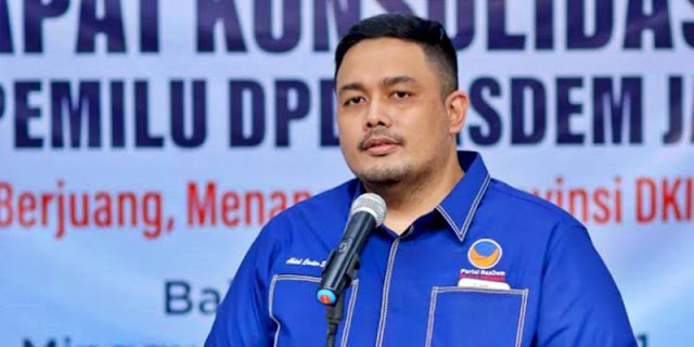 Ketua Nasdem Jaktim akan Polisikan Pelaku Pembakar Bendera Nasdem