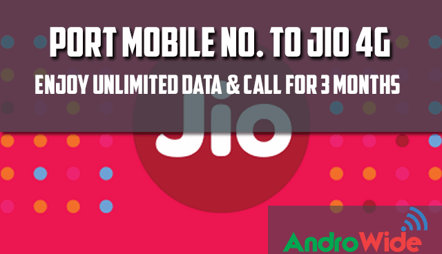 port mobile no to jio sim