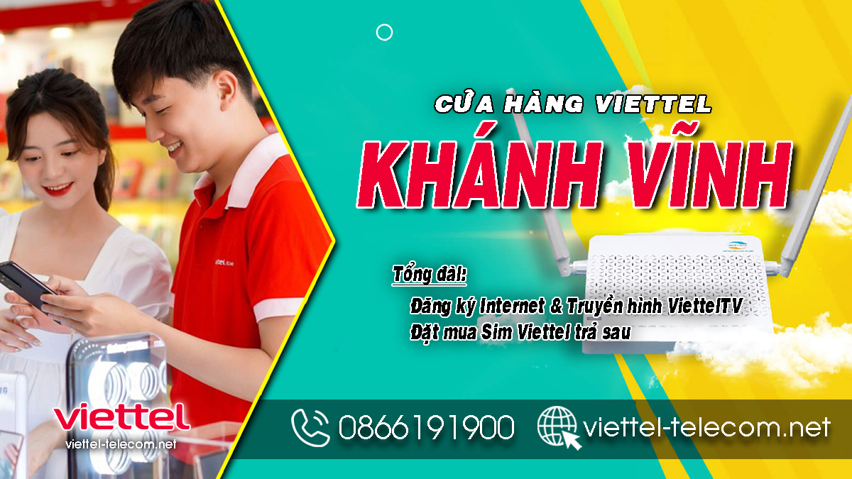 Tổng đài Cửa hàng Viettel Khánh Vĩnh - Khánh Hòa