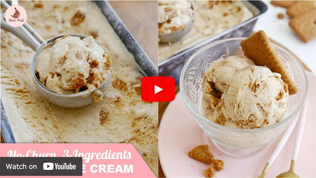 ¡Haz clic aquí para ver cómo hacer este helado Biscoff sin batir en mi canal de YouTube! Helado de galleta Biscoff de 3 ingredientes sin batido: receta de 3 ingredientes rápida y fácil de preparar, ¡el postre de verano perfecto para cualquier ocasión o evento! por BirdsParty.com @BirdsParty #icecream #Biscoff #speculoos #biscofficecream #nochurnicecream #easyicecream #summerdessert #icecreamrecipe