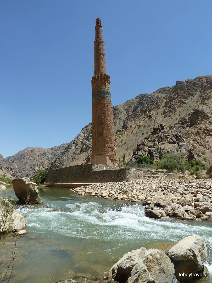 The Minaret of Jam was built in the 12th century on the territory of present-day Afghanistan in the ancient city of Firuzkuh.
