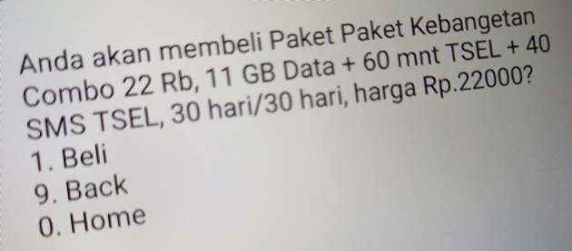 11 GB Murah 22 Ribu Bonus SmS Telpon Sebulan Telkomsel