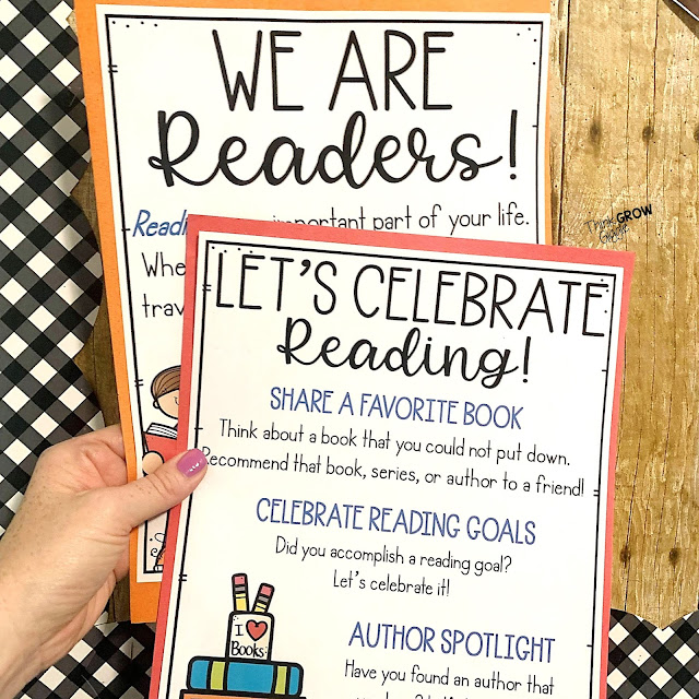 reading workshop anchor charts