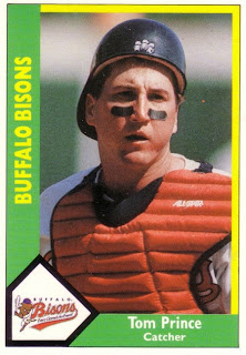 Tom Prince 1990 Buffalo Bisons card