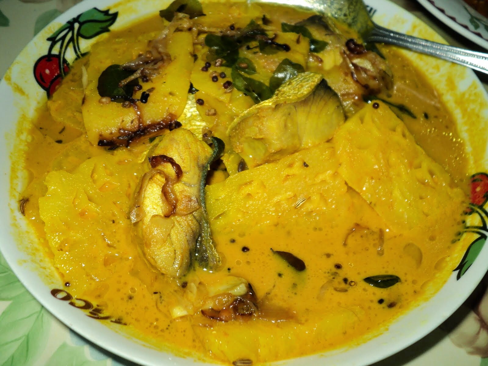 Gulai Masak Darat nenas & ikan kering