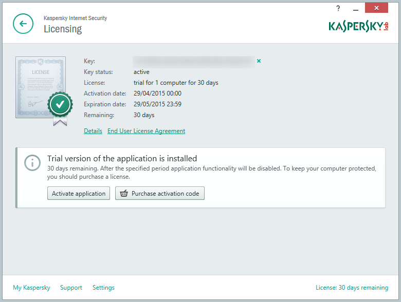 Kaspersky internet security 2015 free keygen