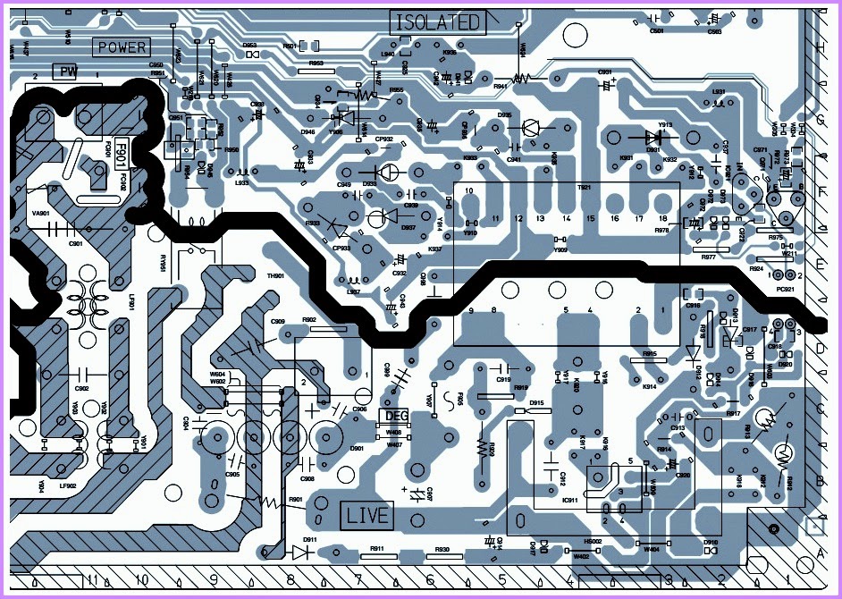 Electro help: JVC AV30W475 - CRT TV - SMPS CIRCUIT DIAGRAM  