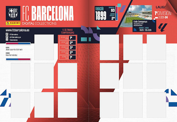Football Cartophilic Info Exchange: Panini (Spain) - Adrenalyn XL LaLiga  2023-24 (06) - Virtual Packets