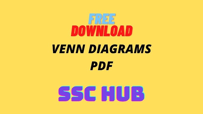 FREE! Venn Diagrams Notes PDF SSC CGL - SSC HUB
