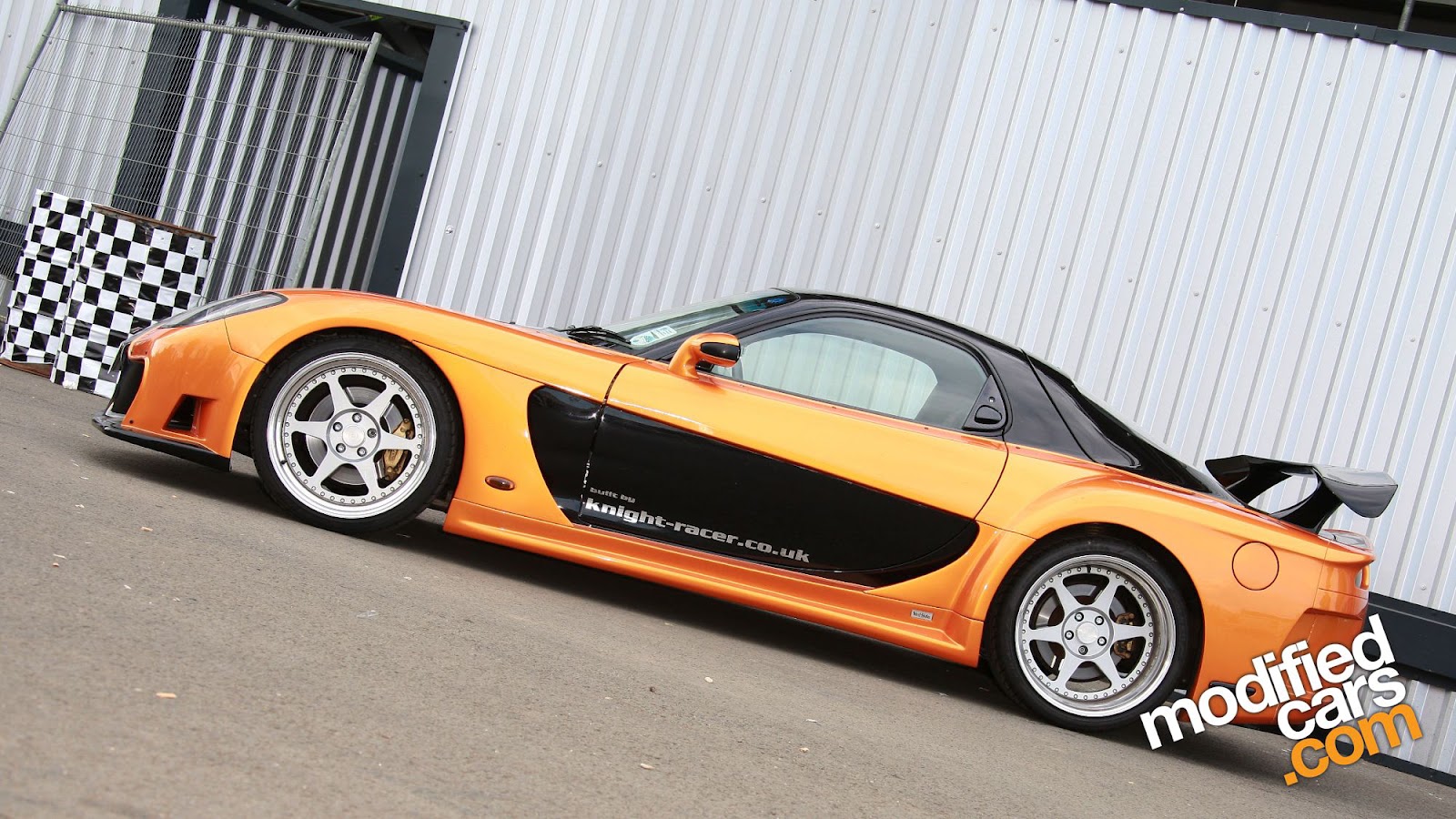 AdavenAutoModified: Mazda RX 7 Fortune Orange Black Tokyo Drift ...