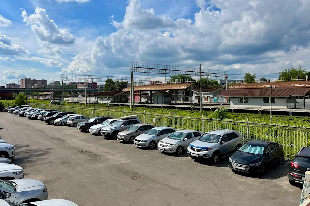 Королёв, улица Марины Цветаевой, железнодорожная станция Болшево
