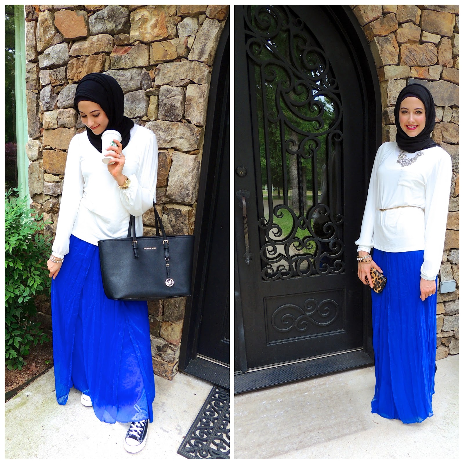 Day to Night Collab with blogger, Leena! - Sincerely Maryam