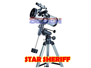 Seben Star-Sheriff incl. "Big-Pack" 1000-114 EQ3 Reflector Telescope