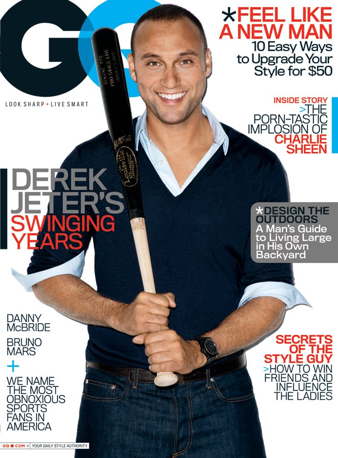 derek jeter gq magazine. Derek Jeter is on this month#39;s