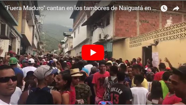 Tambores de Naiguatá cantan "Fuera Maduro"