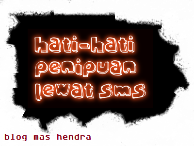 penipuan, lewat, sms