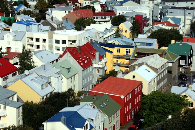 Panorama dalla Cattedrale di Reykjavik