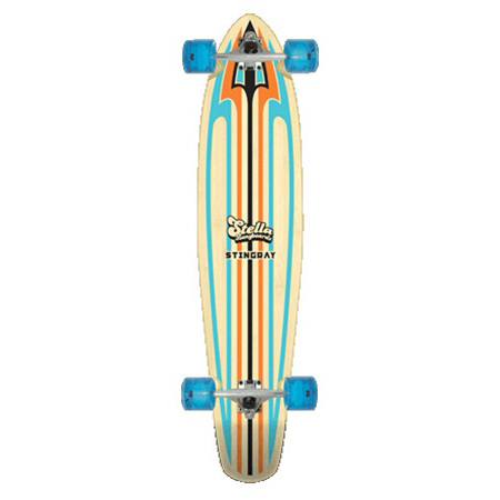 Bamboo Kicktail Longboard1