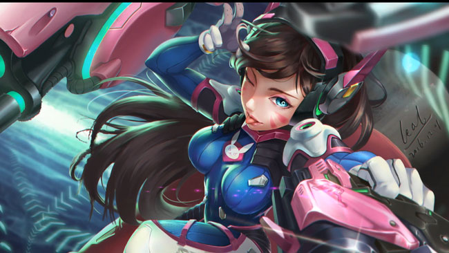 D.Va Overwatch Computer Backgrounds