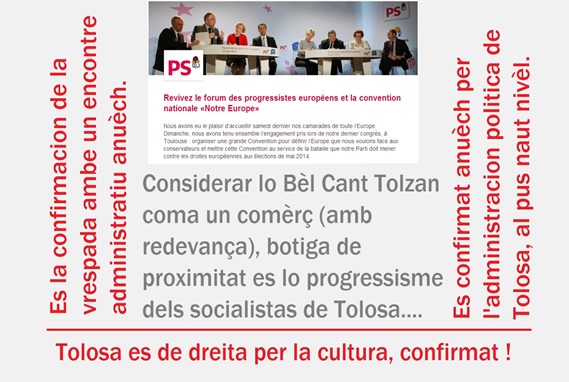 confirmat la dreita es a Tolosa
