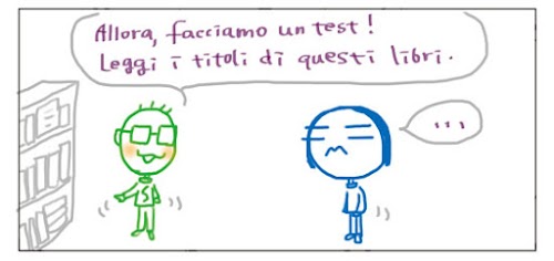 Allora, facciamo un test! Leggi i titoli di questi libri. ...