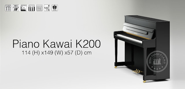 piano kawai k200