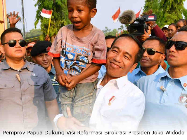 Pemprov Papua Dukung Visi Reformasi Birokrasi Presiden Joko Widodo