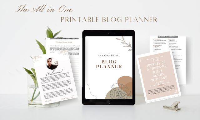  The All In One Blog Planner