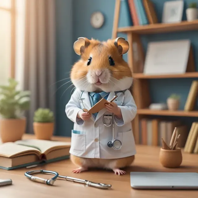 Hamster doutor wallpaper, Imagens para celular, Imagem de perfil