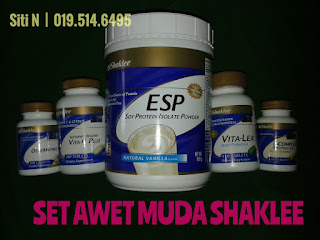 Set Awet Muda Shaklee