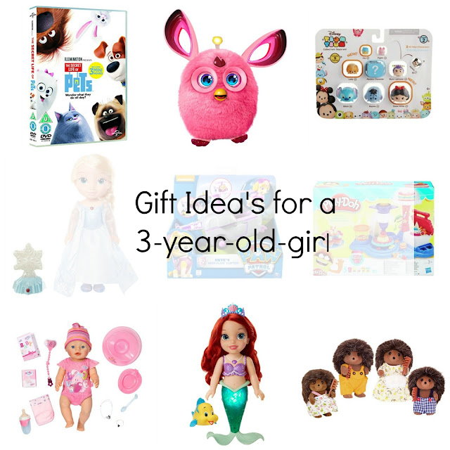 gifts for a 3 year girl