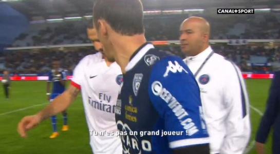 Sébastien Squillaci insulte Zlatan Ibrahimovic après Bastia-PSG 