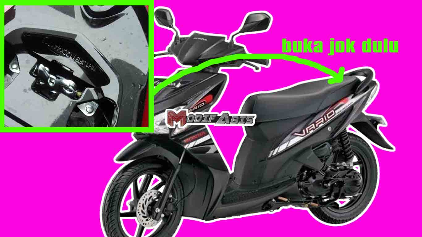 Letak Nomer Mesin Dan Nomer Rangka Vario 110 Cc Modif Abis