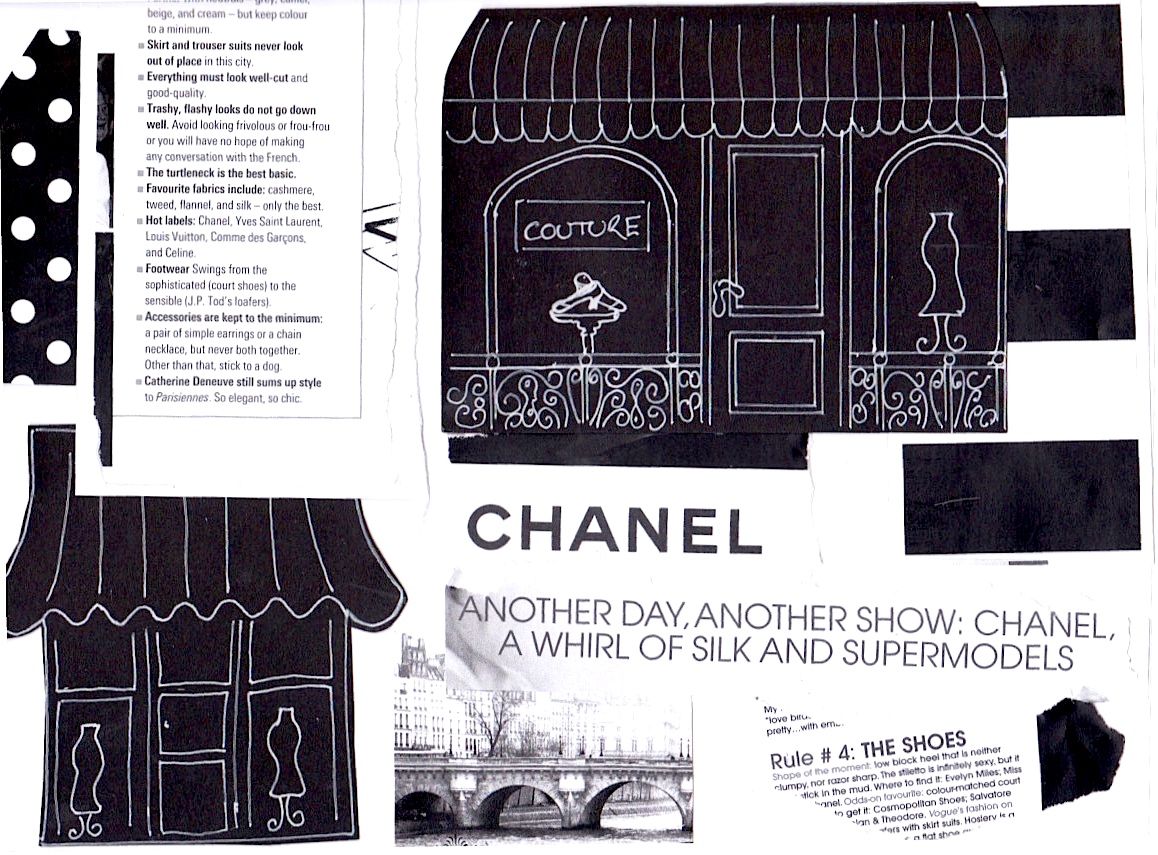 A Library of Design: Illustrating Chanel