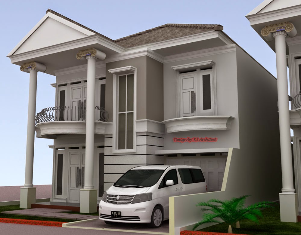  Desain  Rumah  2  Lantai Klasik  Modern 21 desain  rumah  