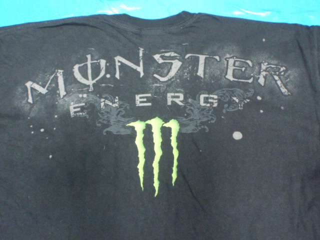 Monster Energy Original Made In USA Black Tshirt ek9 monster energy