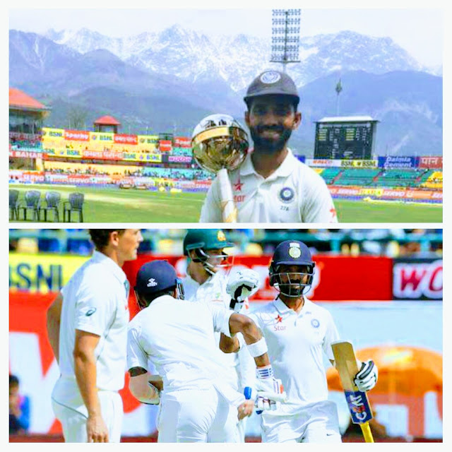 India vs Australia Dharamsala test Ajinkya Rahane Virat Kohli Paytm test 