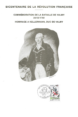 Souvenir philatélique "Bicentenaire de la révolution et commémoration de la bataille de Valmy" - France 1989