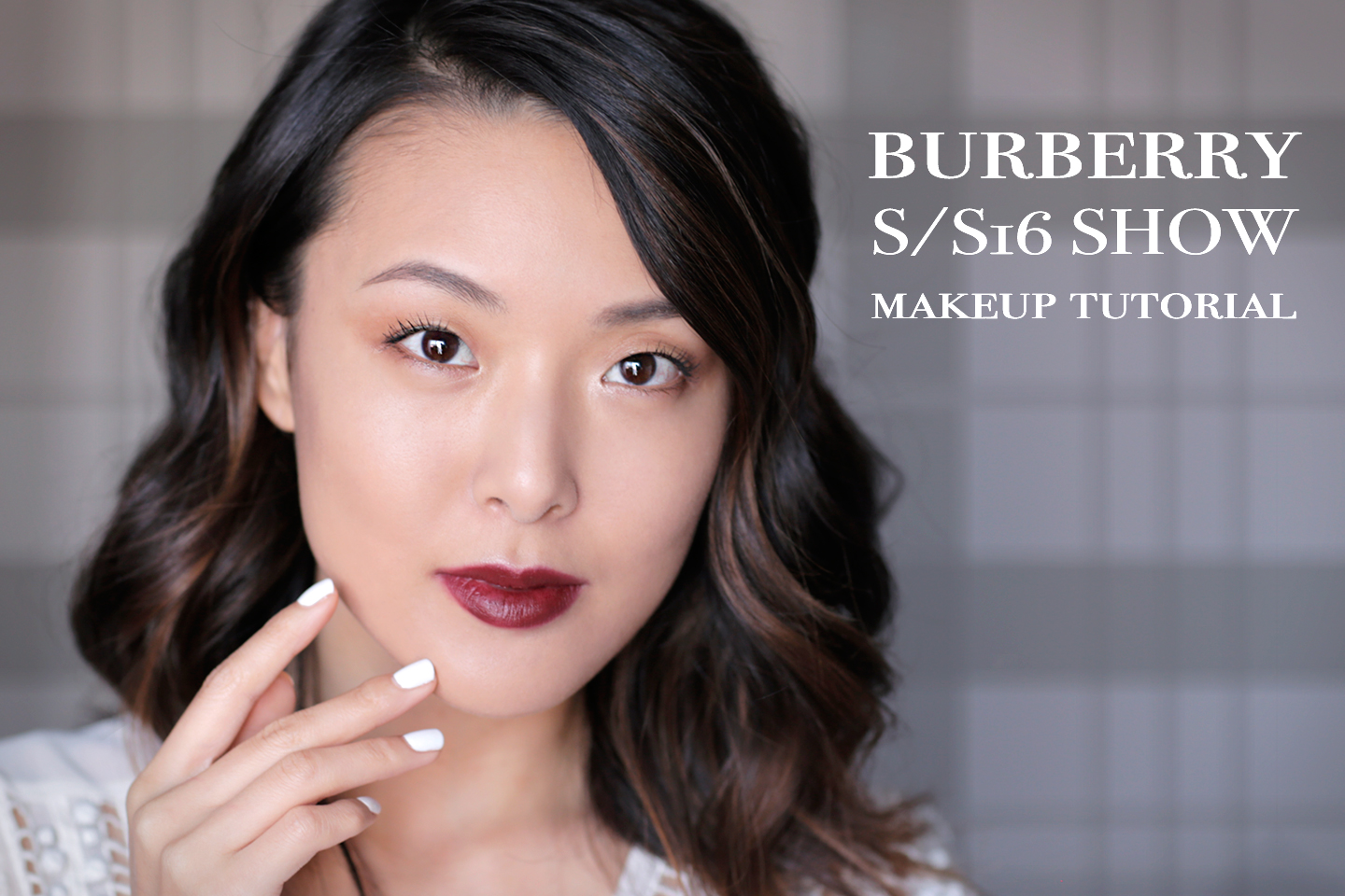 TUTORIAL Burberry Spring Summer 2016 Inspired Makeup Look From