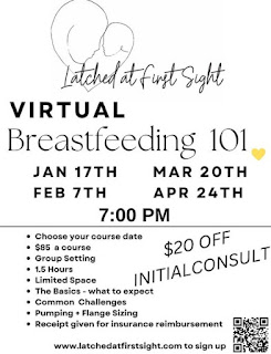 Sign up for the Prenatal Feeding Course 101 - Jan 17, 2024