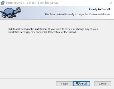 TortoiseSVN 下載安裝 Win 10