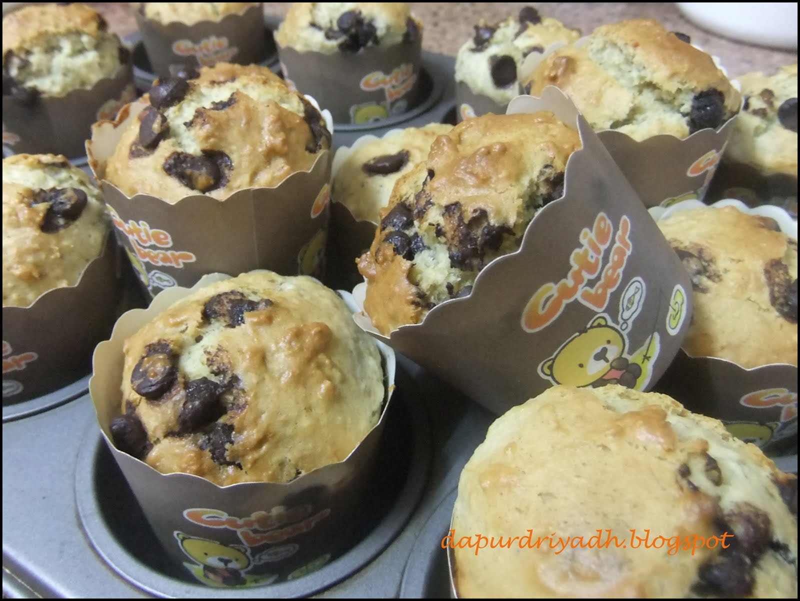 Dapur di Riyadh: Muffin Oat Pisang