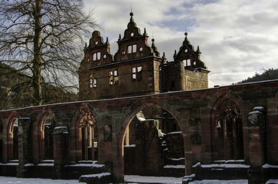 15th century monastery, Black Forest, Germany - 30 Abandoned Places that Look Truly Beautiful