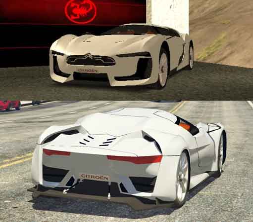 Mobil sport Citroen GT Mod (dff only) GTA SA Android